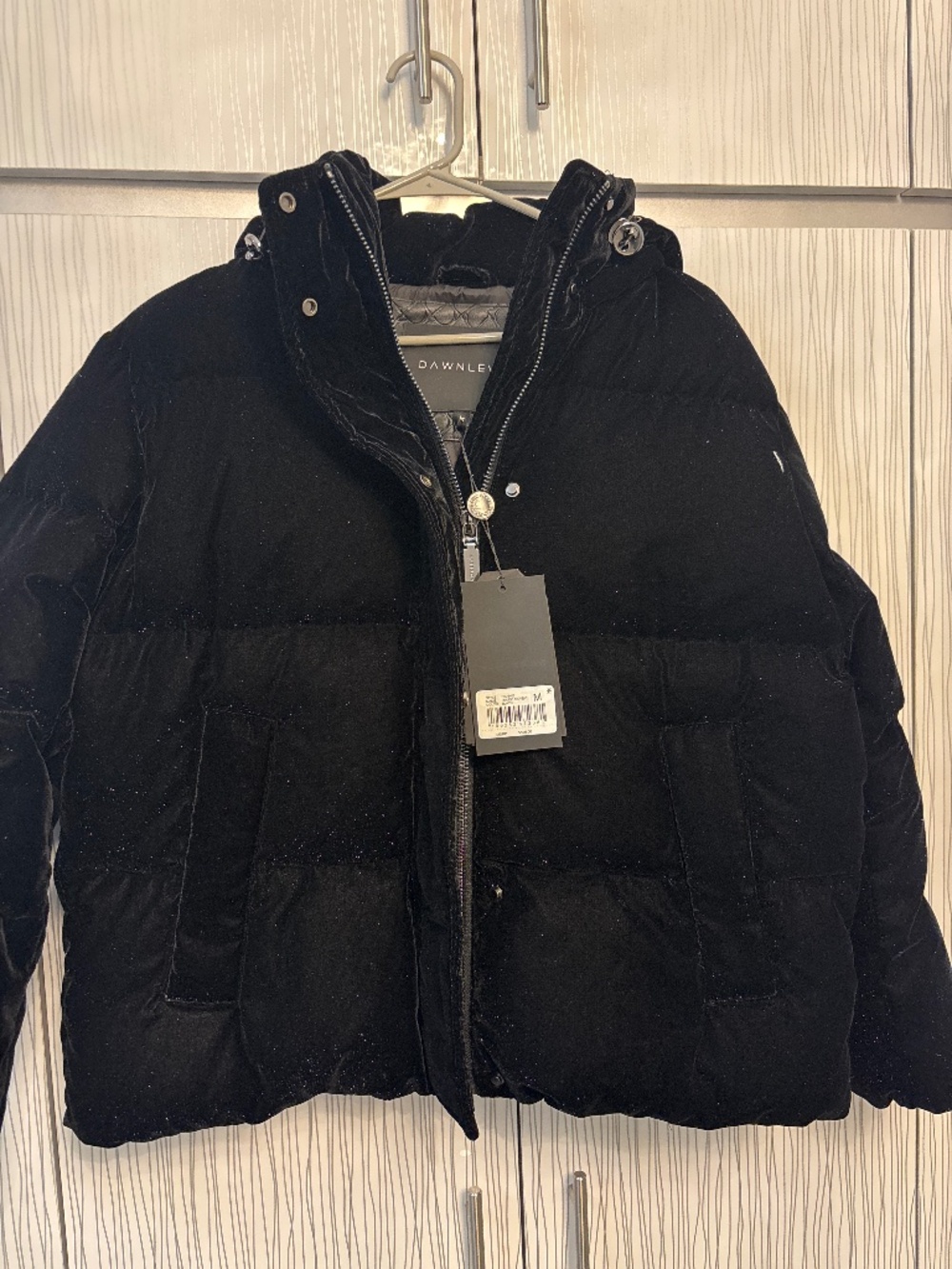 Dawn Levy “Chicago” black velvet jacket